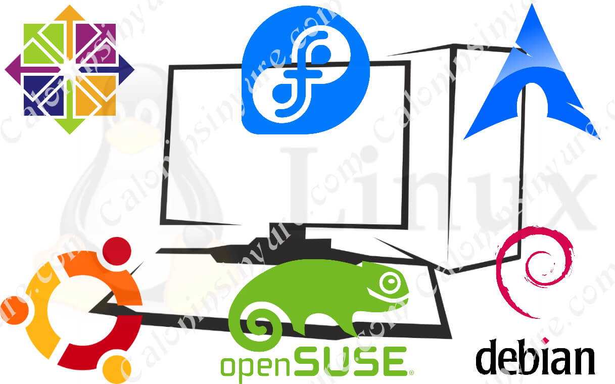 Ilustrasi Gambar Perkembangan Sistem Operasi Linux